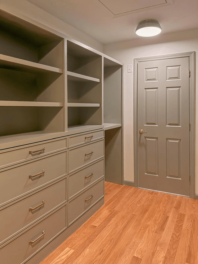 Custom built-in cabinetry in a Barnstable, MA home by APF Carpentry Corp