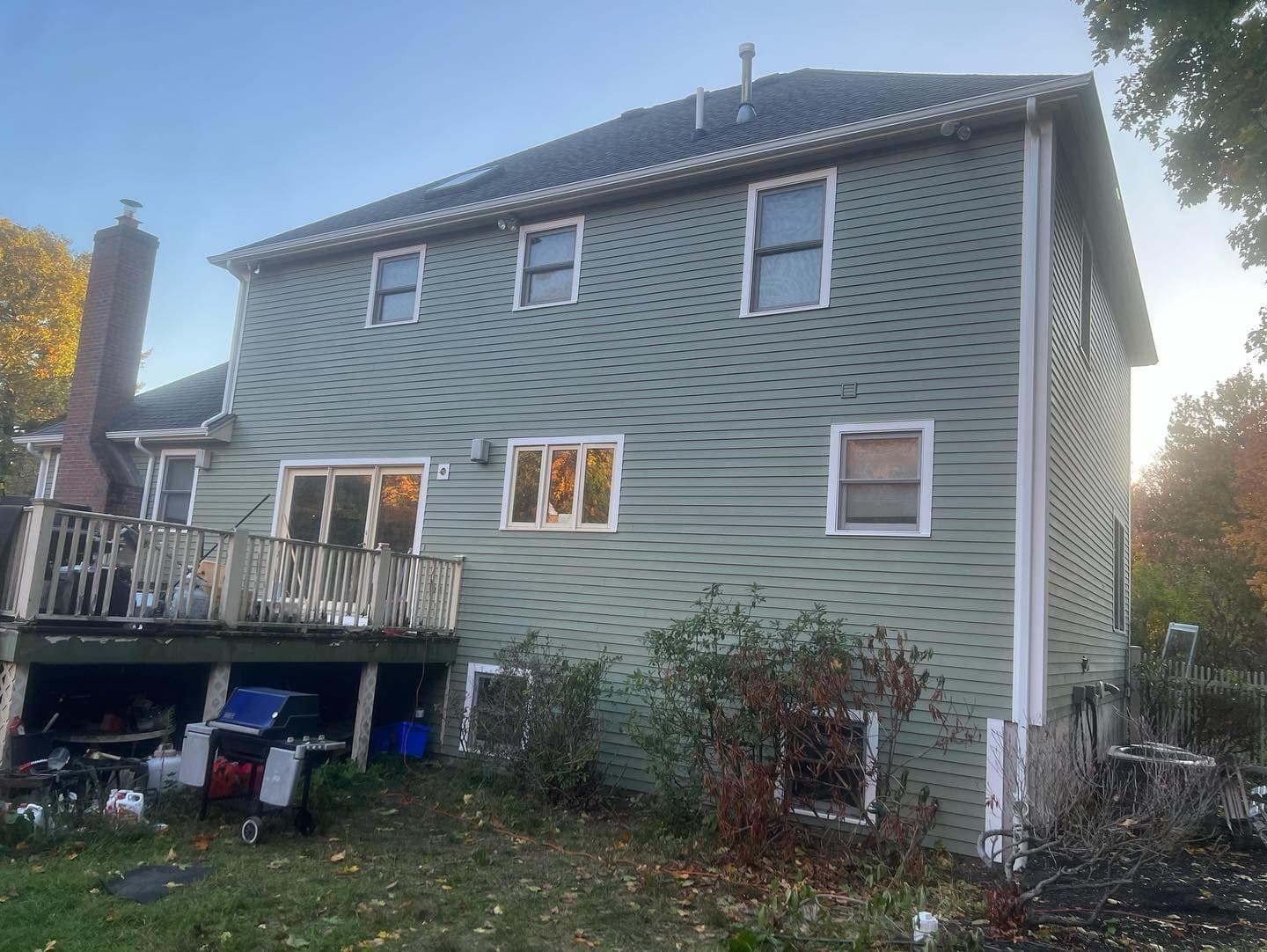 APF Carpentry Corp deck project on Cape Cod