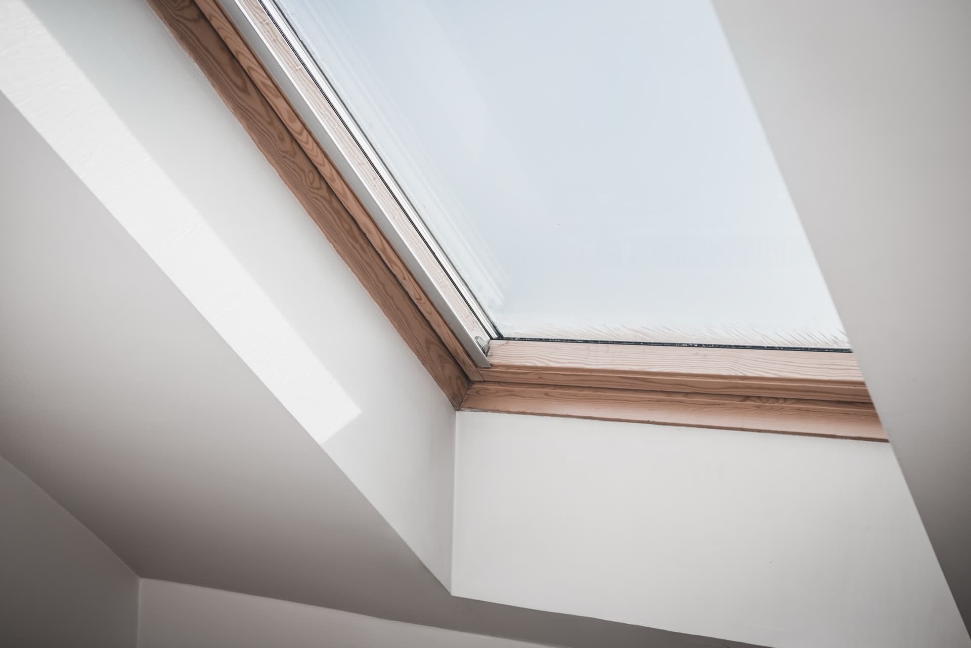Coffered ceiling trim installation in a Cape Cod home